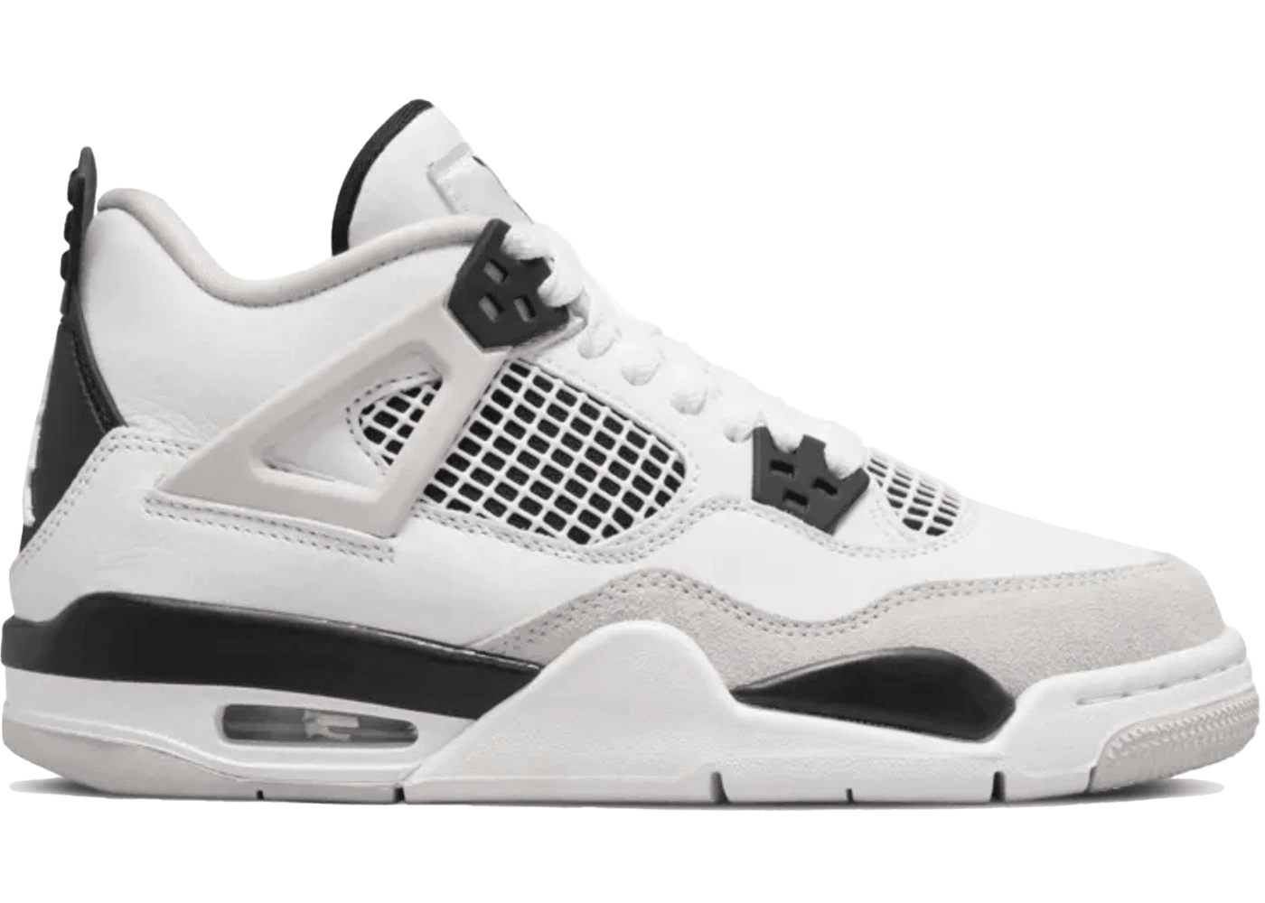 Jordan 4 Retro Military Black (GS) – SOLEPLIER