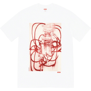 Supreme Christopher Wool 2001 Tee White