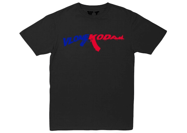 Kodak Black x Vlone 47 T-shirt Black