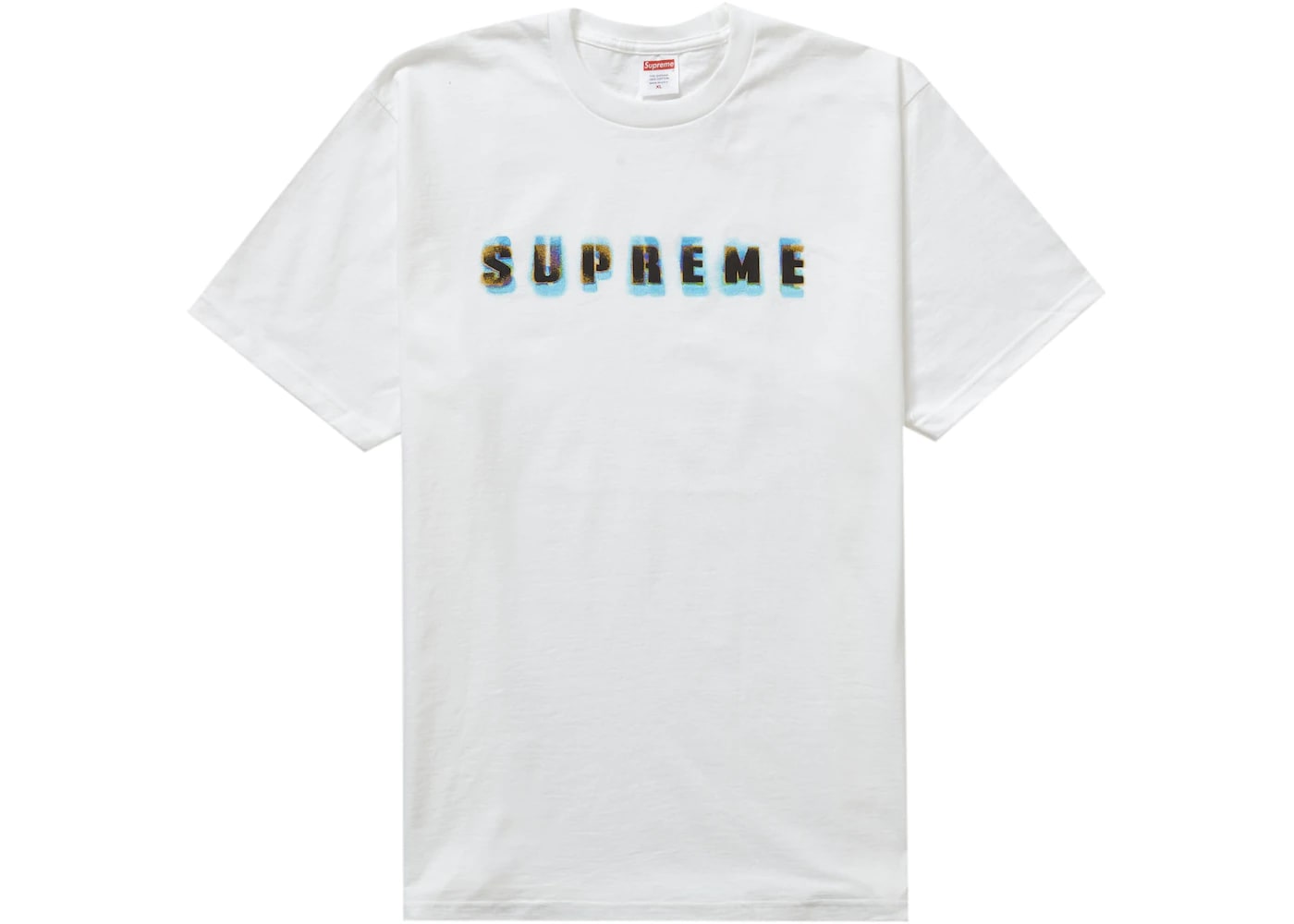 Supreme Stencil Tee White