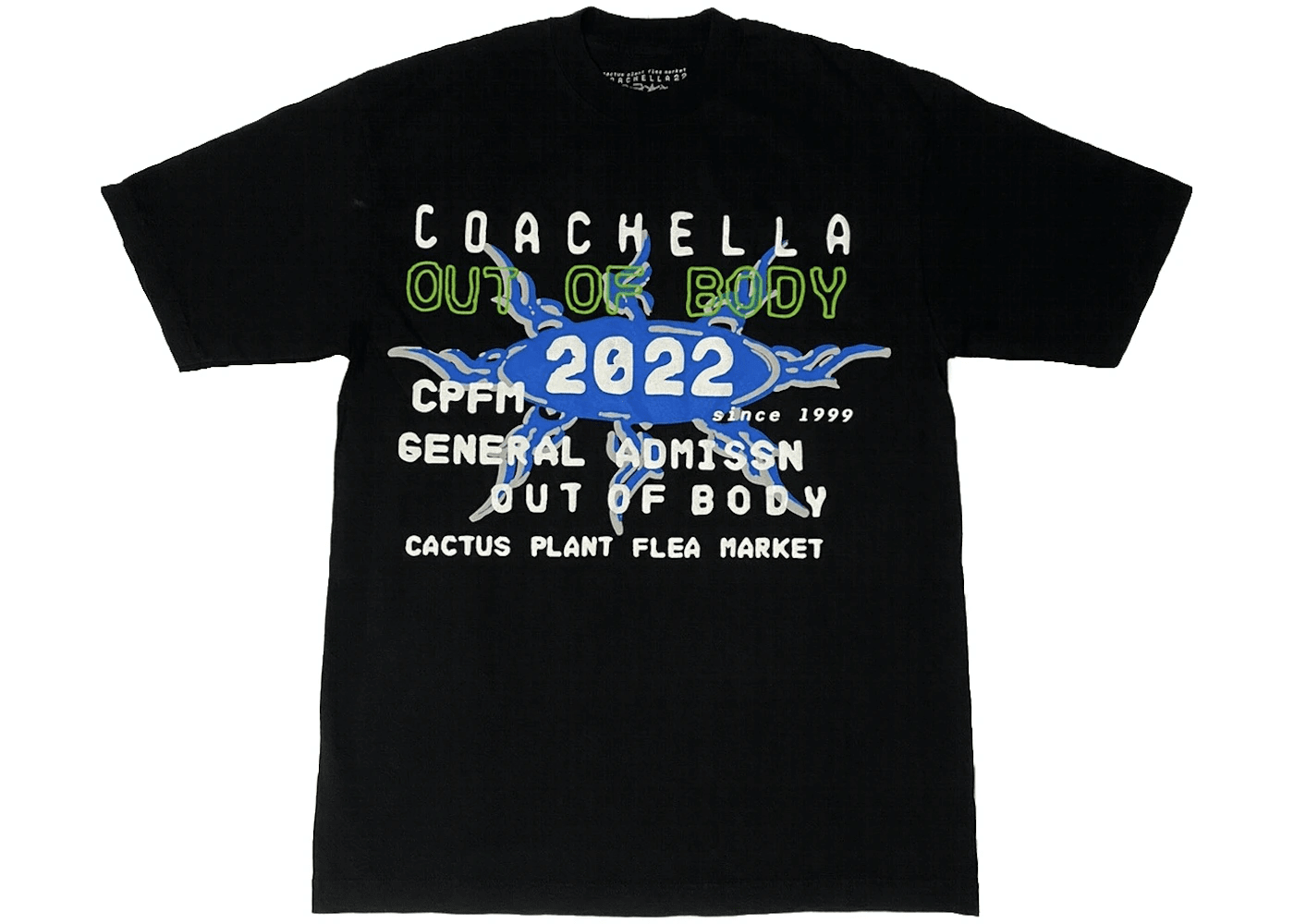 Cactus Plant Flea Market Coachella Weekend 2 T-shirt Black