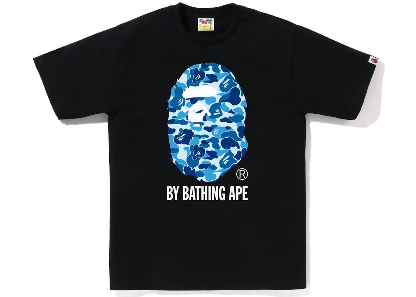 BAPE ABC Camo By Bathing Ape Tee Black/Blue