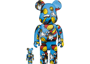 Bearbrick Grafflex 100% & 400% Set