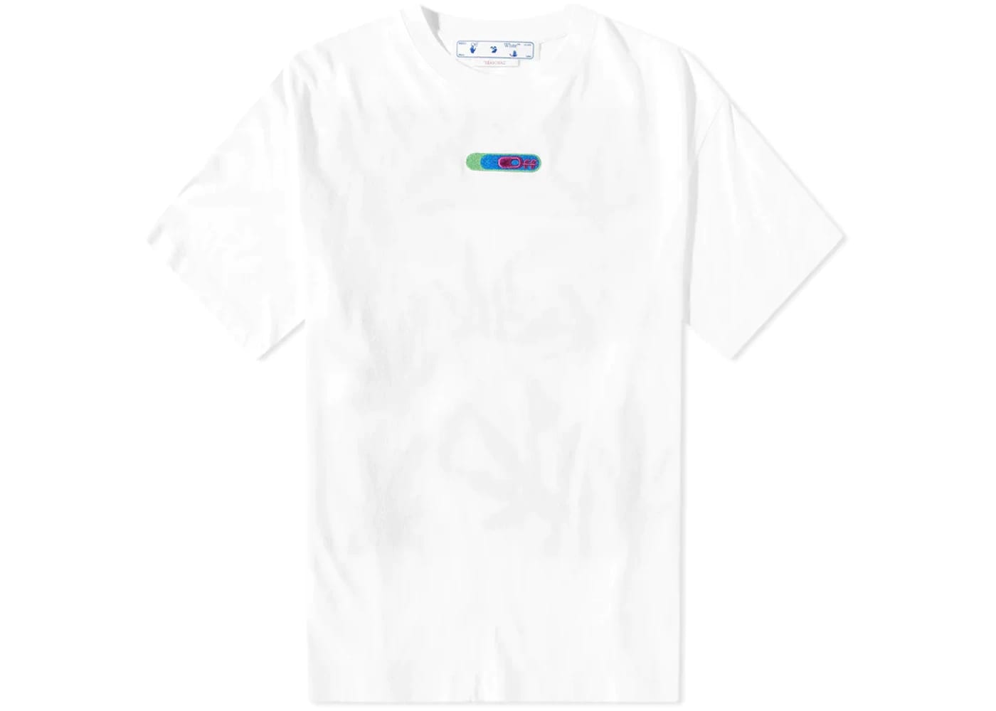 Off-White Weed Arrows Oversized T-Shirt White/Green – SOLEPLIER