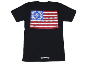 Chrome Hearts American Flag Dagger T-Shirt Black