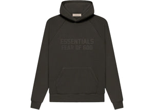 Fear Of God Essentials Hoodie Off Black
