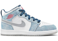 Jordan 1 Mid SE French Blue Light Steel (PS)