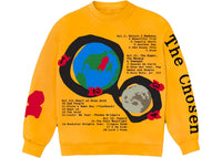 Kid Cudi CPFM For MOTM III Beautiful Trip Crewneck Yellow