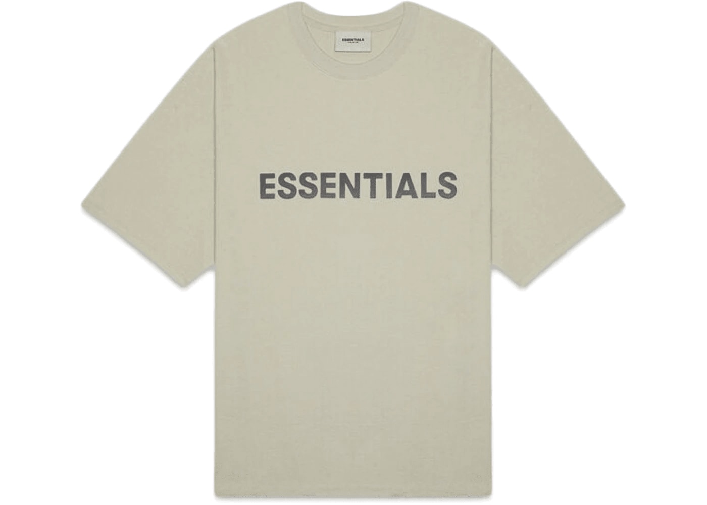 Fear of God Essentials Boxy T-Shirt Applique Logo Moss