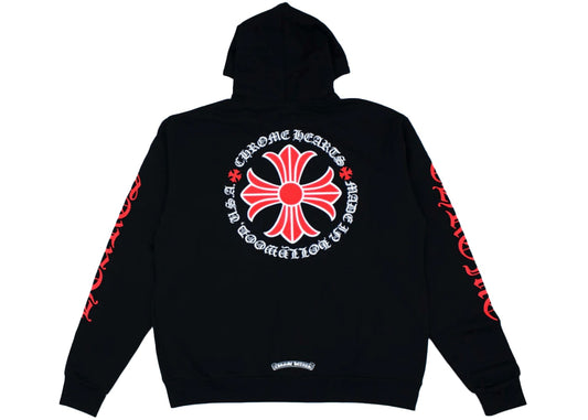 Chrome Hearts Made In Hollywood Plus Hoodie Black/Red