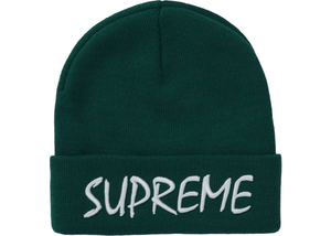 Supreme FTP Beanie Dark Green