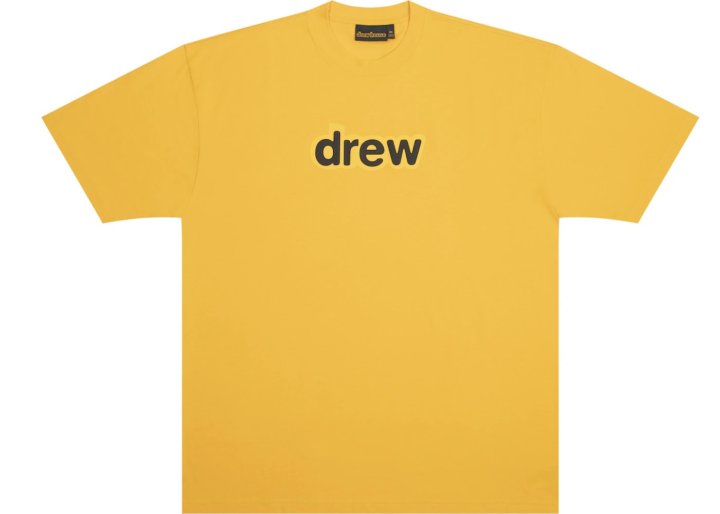 drew house secret t-shirt golden yellow
