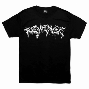 Revenge Lightning Drip Tee Black