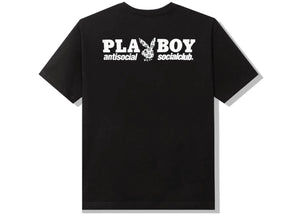 Anti Social Social Club Playboy Checkered T-Shirt Black