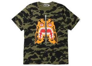 BAPE 1st Camo Tiger T-Shirt Green