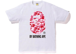 BAPE ABC By Bathing Tee White/Pink