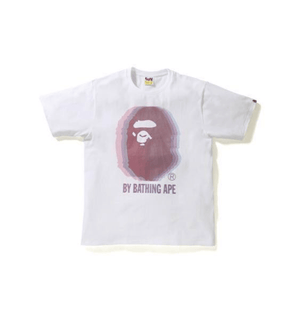 BAPE Reflector Noise Tee White/Purple