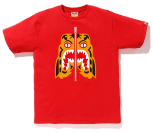 Bape Tiger Red Tee