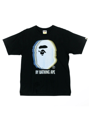 A Bathing Ape Reflector Noise Tee Black