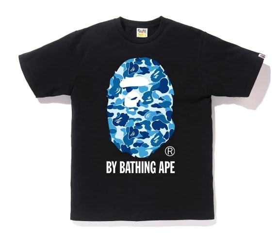 BAPE ABC By Bathing Tee Black/Blue