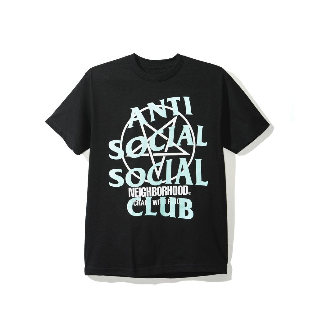 Anti Social Social Club X Neighborhood Filthy Fury Tee Black