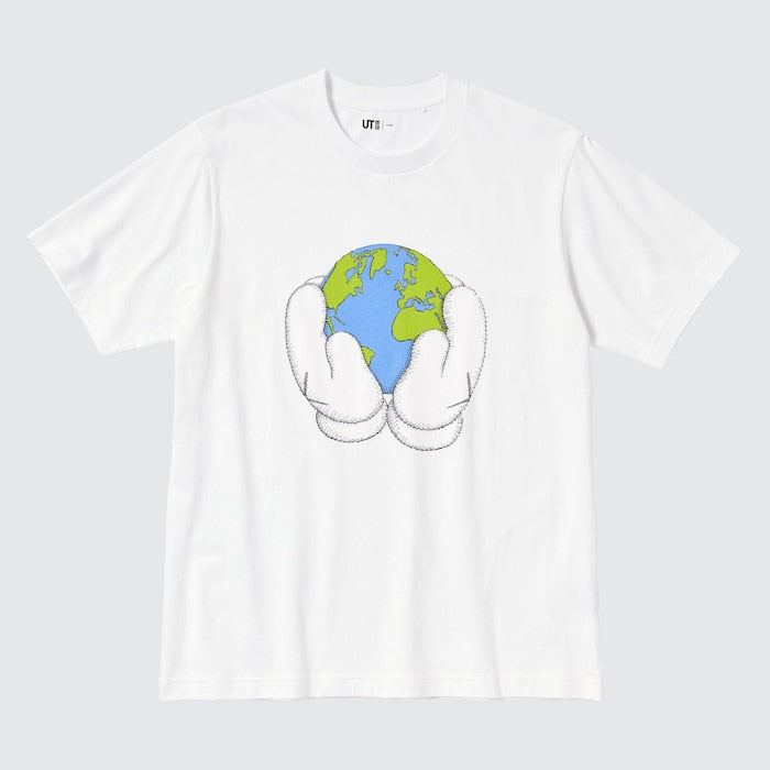 KAWS For uniqlo "Peace For All" Tee