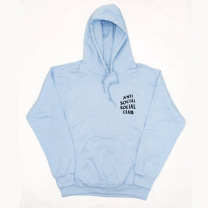 Anti Social Social Club Image Of You Hoodie Blue