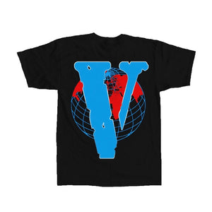 Juice Wrld X Vlone Earth Tee Black