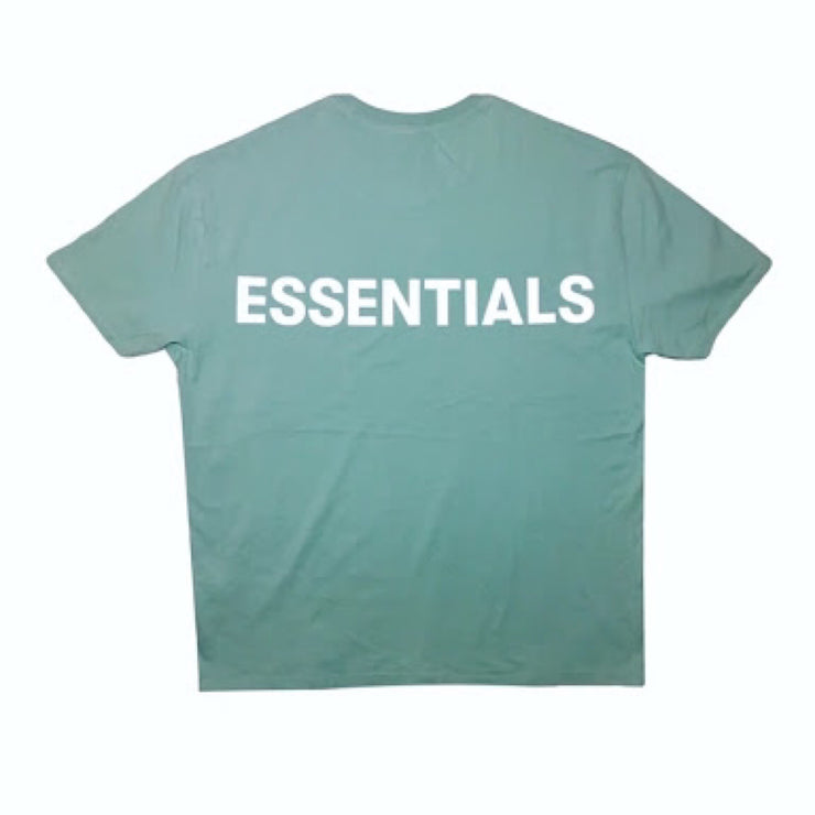 Fear Of God Essentials 3M Logo Boxy T-Shirt Blue