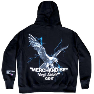 Travis Scott X Virgil Abloh "MERCHANDISE" Terminal 5 Hoodie