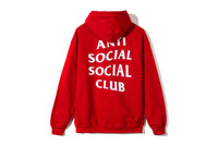 Anti Social Social Club Red Pop The Cherry Hoodie