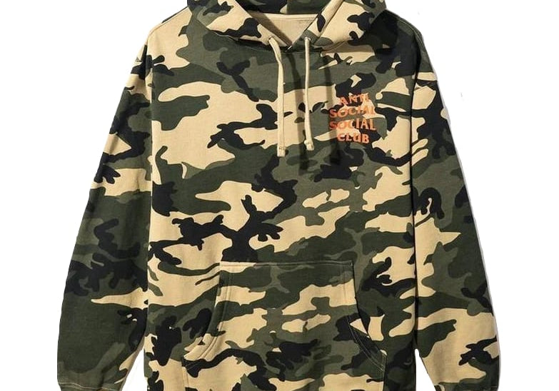 Anti Social Social Club Sixth Hoodie Camo – SOLEPLIER
