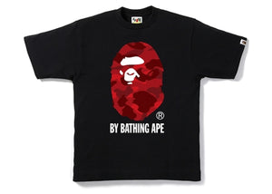 BAPE Color Camo By Bathing Ape Tee (FW22) Black Red