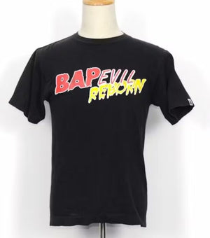 Bape Evil Reborn Vintage Tee Black