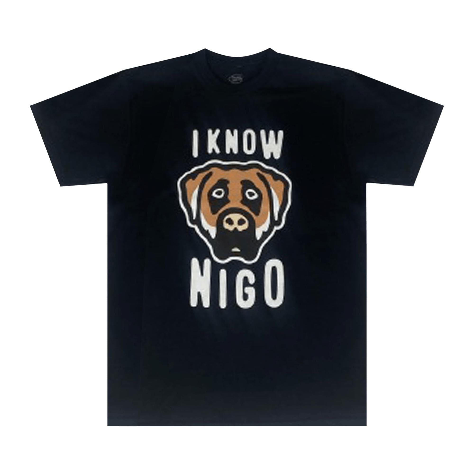 I Know Nigo Victor Victor Tee Black