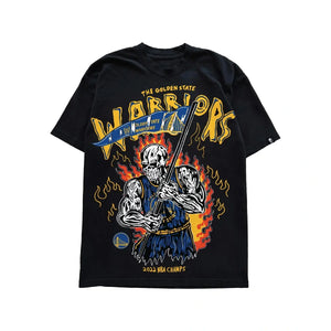 Warren Lotas Golden State Pennant Tee Black