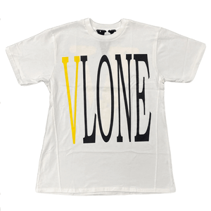 VLONE Staple Tee White/Yellow
